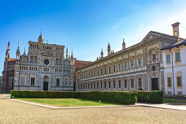 University of Pavia campus illustration