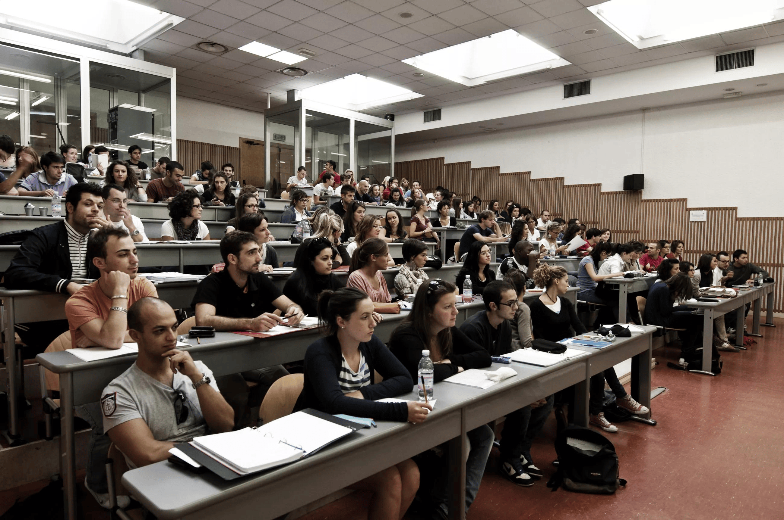 Italy university campus visual